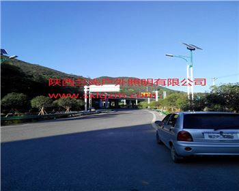 陜西市電路燈項(xiàng)目案例-咸陽旬陽縣	